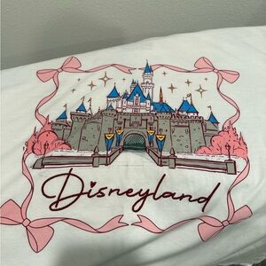 Disneyland White Graphic Tee
